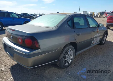2005 Chevrolet Impala из США, поврежденный, VIN 2G1WF52E259380186